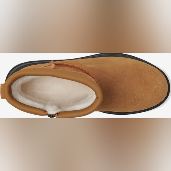 Size 8 - New Koolaburra By UGG Mini Hybrid Winter Boot Chestnut - Picture 7 of 16